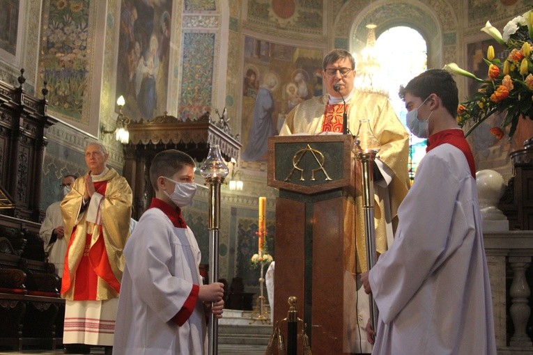 Płock. Obchody Święta Miłosierdzia Bożego