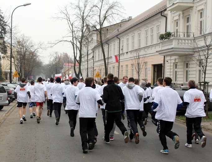 Bieg niepodległości w Płocku
