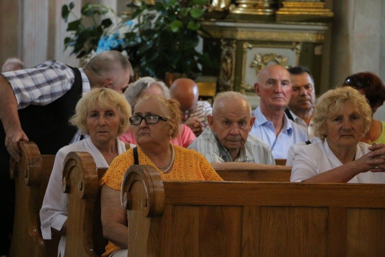 Pielgrzymi w Skępem