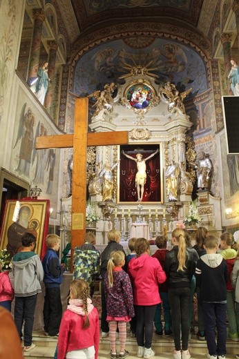 Znaki ŚDM w Dobrzyniu nad Drwęcą