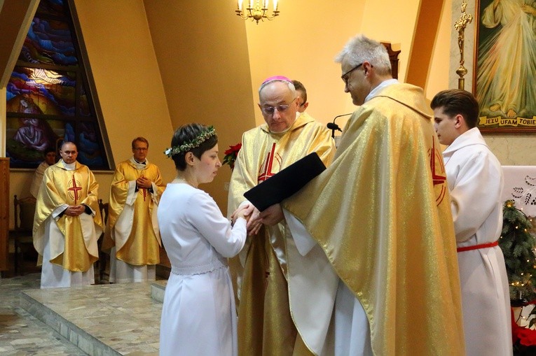 Uroczysta konsekracja dziewicy