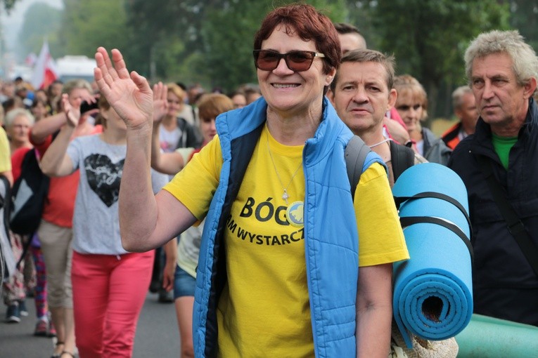 Pierwszy dzień pielgrzymki - przedpołudnie