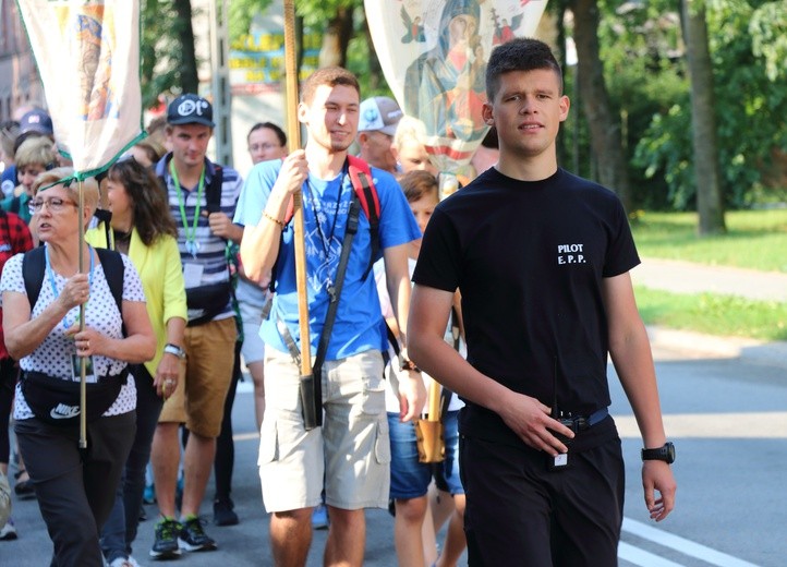 XVII EPP - wyjście grup z Malborka