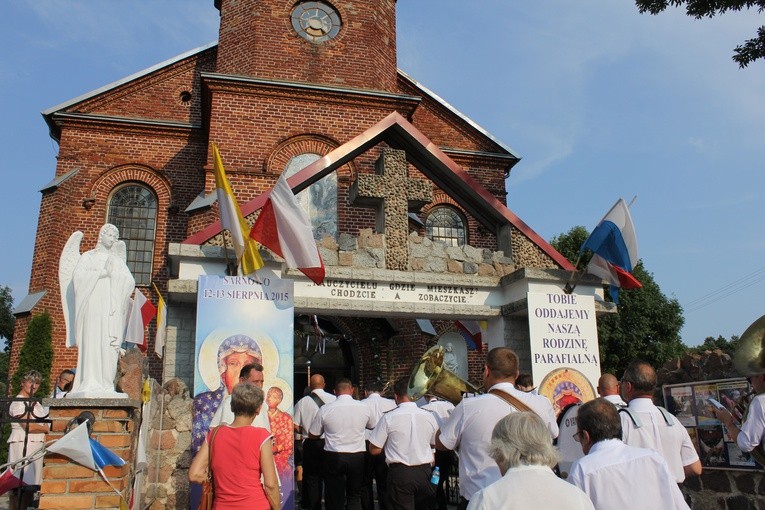 Sarnowo. Nawiedzenie w parafii św. Józefa