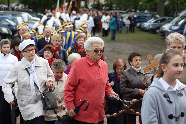 Lucień. Nawiedzenie w parafii św. Kazimierza