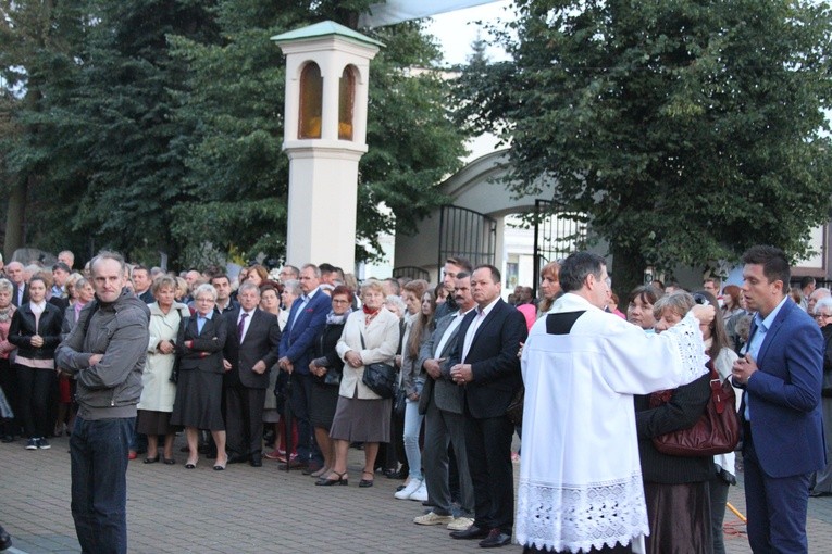 Sierpc. Nawiedzenie w parafii farnej