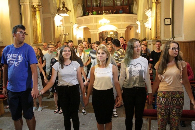 Ełcka piesza pielgrzymka w Makowie Mazowieckim