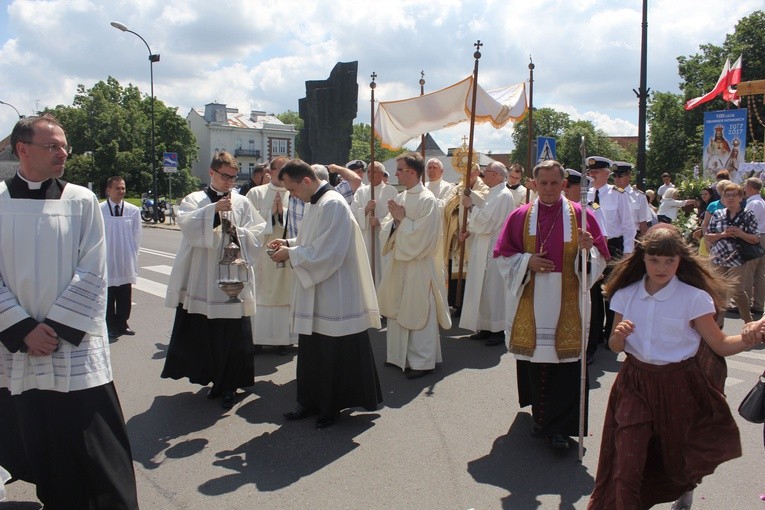 Uroczystość Bożego Ciała w Płocku