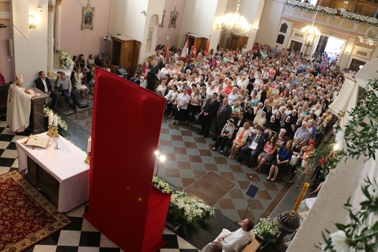 Płock - Fara. Nawiedzenie w parafii pw. św. Bartłomieja