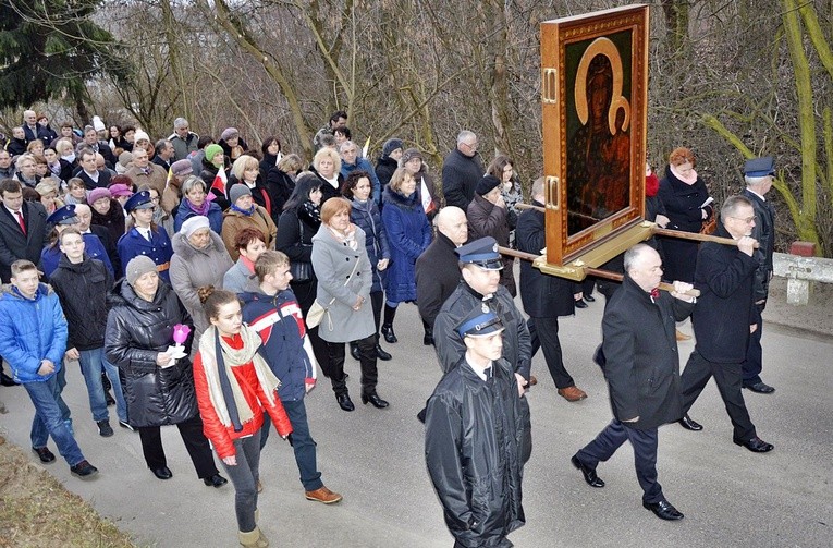 Czerwińsk n. Wisłą. Nawiedzenie w parafii Zwiastowania NMP