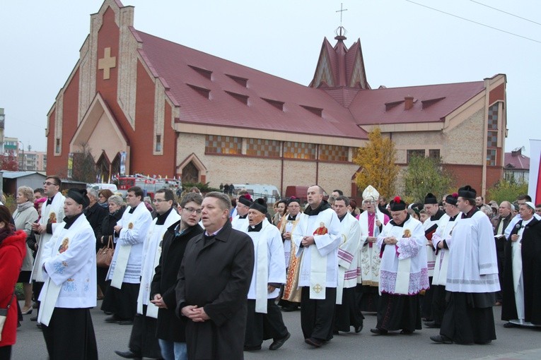 Ciechanów. Nawiedzenie w parafii św. Franciszka z Asyżu