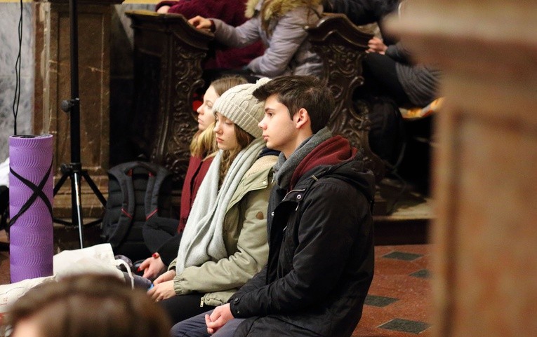 Czuwanie maturzystów diecezji elbląskiej