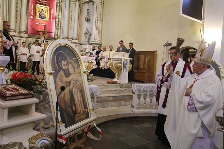 Płock. Nawiedzenie w parafii św. Maksymiliana Kolbego. 1