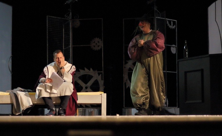 Przedstawienie mikołajkowe - próba