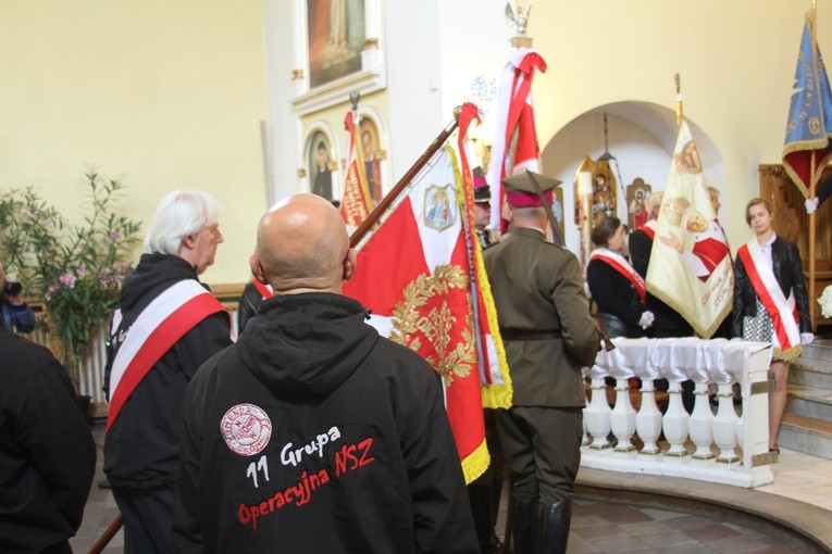 Poświęcenie tablicy wołyńskiej w Płocku