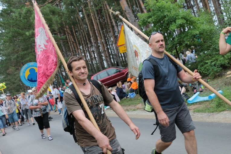 Pierwszy dzień pielgrzymki - przedpołudnie