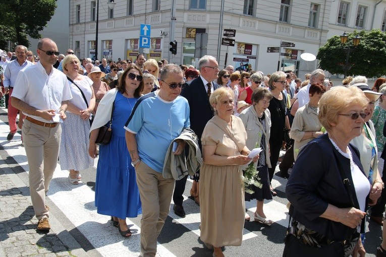 Płock. Procesja Bożego Ciała