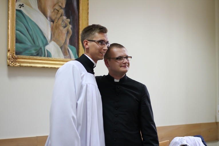 Obłóczyny w seminarium