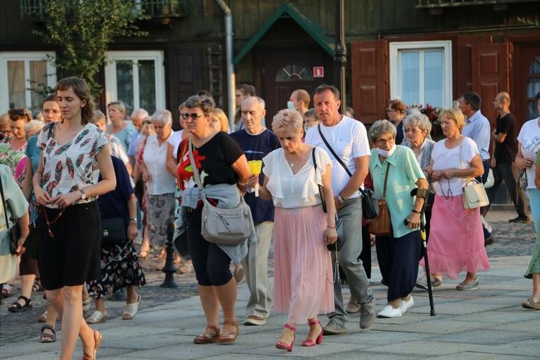 Czerwińsk n. Wisłą. Wigilia uroczystości Wniebowzięcia NMP