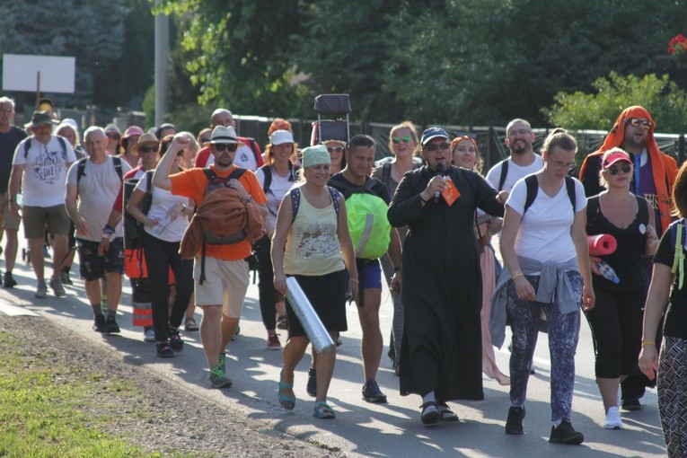 Pielgrzymka na Jasną Górę. Przedostatni dzień