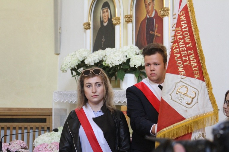 Poświęcenie tablicy wołyńskiej w Płocku