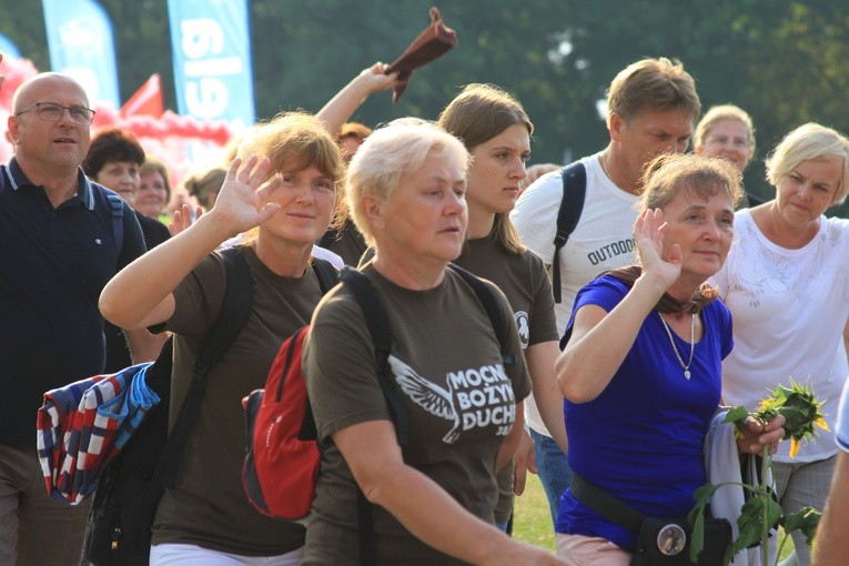 Pielgrzymka na Jasną Górę. Wejście na szczyt