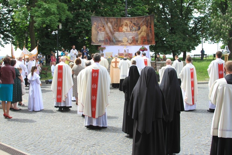 Płock. Boże Ciało w katedrze