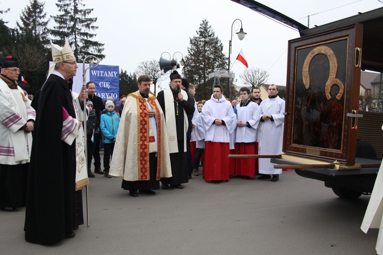 Skępe. Nawiedzenie w parafii pw. Miłosierdzia Bożego