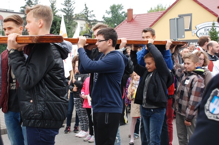 Znaki ŚDM w Gostyninie