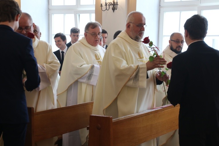 Płock. 25-lecie kapłaństwa w kaplicy WSD