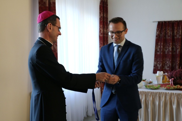 Poświęcenie nagrobków w Ciechanowie