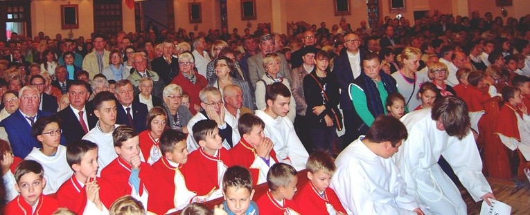 Płońsk. Nawiedzenie w parafii św. Maksymiliana Marii Kolbego