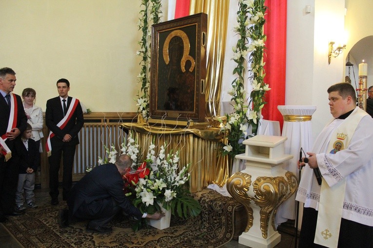 Płock. Nawiedzenie w parafii św. Maksymiliana Kolbego. 1