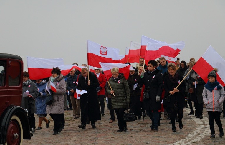 Mikoszewo - 100. rocznica odzyskania przez Polskę niepodległości