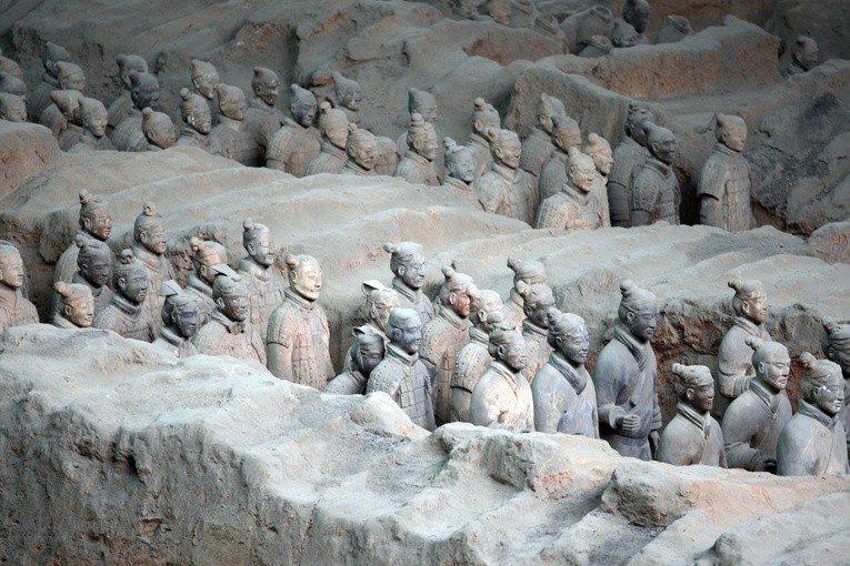 Xi'an, Chiny. Muzeum Armii Terakotowej