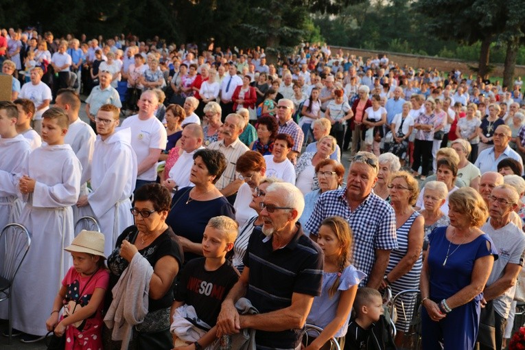 Pielgrzymi w Skępem