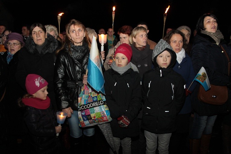 Strzegocin. Nawiedzenie w parafii Matki Bożej Szkaplerznej