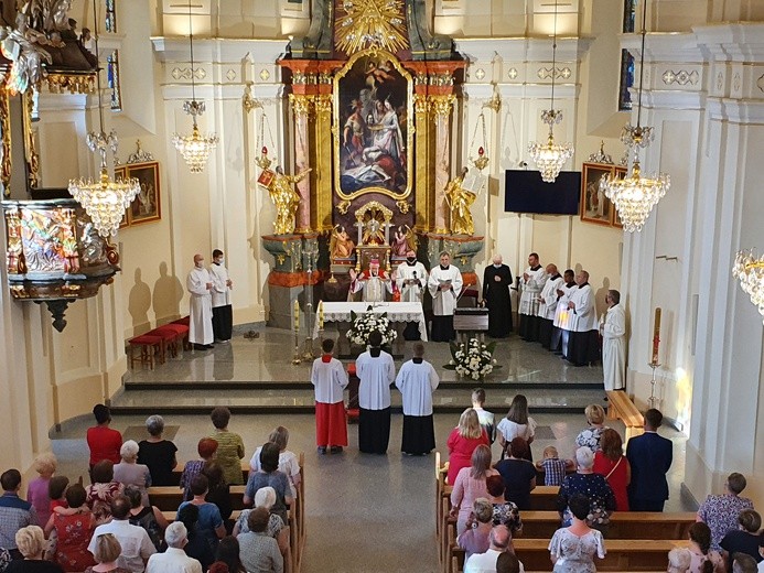 Poświęcenie organów w Pilchowicach