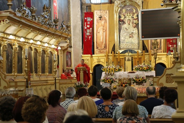 Czerwińsk n. Wisłą. Wigilia uroczystości Wniebowzięcia NMP