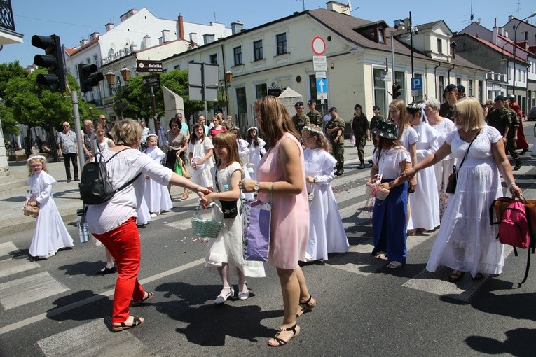 Płock. Procesja Bożego Ciała