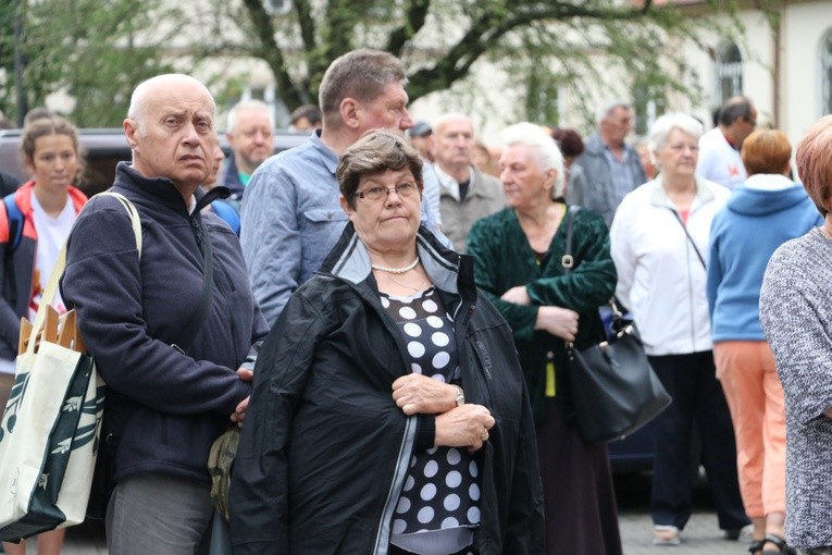Początek pielgrzymki na Jasną Górę