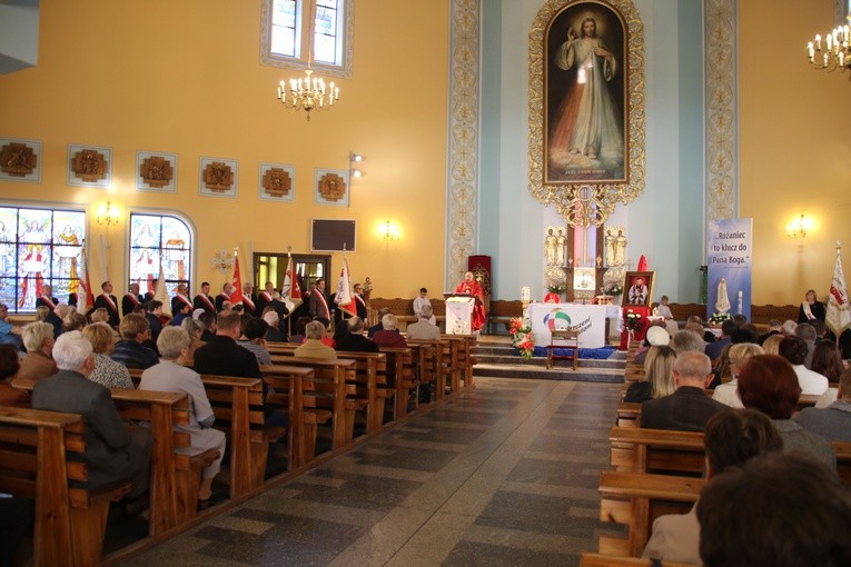Relikwie bł. ks. Jerzego w parafii św. Józefa w Płocku