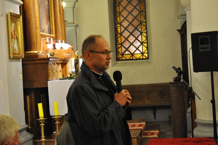 Ks. Sławomir Oder w Płocku Radziwiu