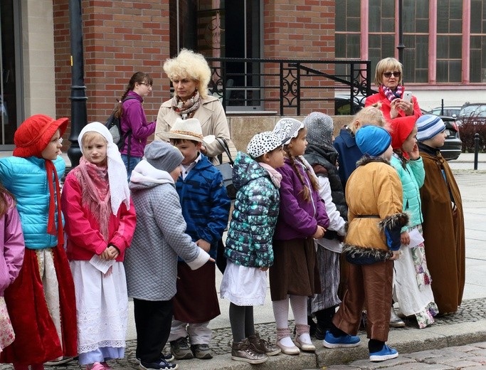 Żywy obraz Matejki - orszak