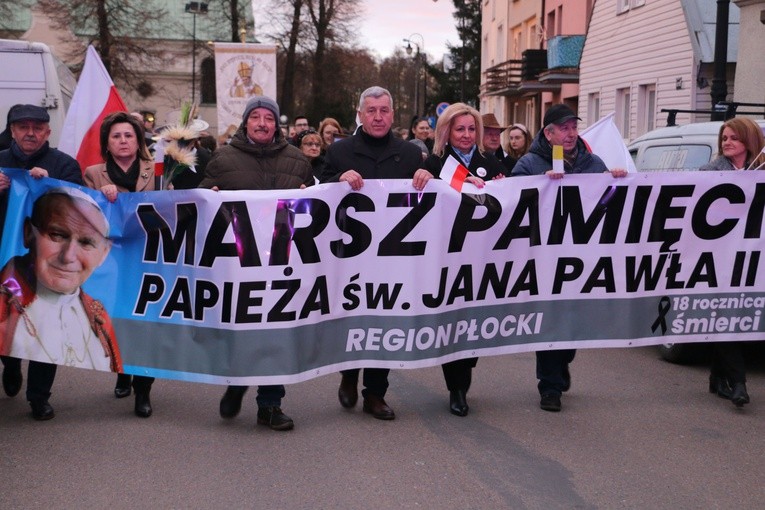 Sierpc. Marsz papieski
