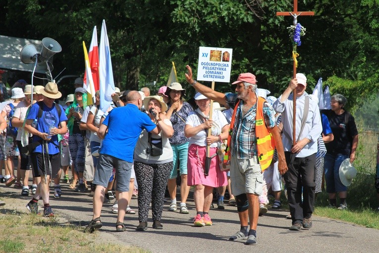 Śródborze k. Glinojecka. Pielgrzymka do Gietrzwałdu
