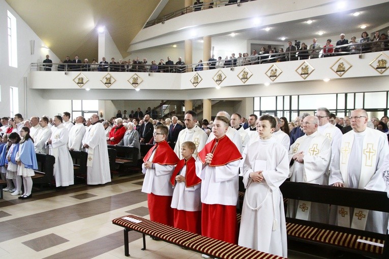 Poświęcenie kościoła Miłosierdzia Bożego w Gliwicach
