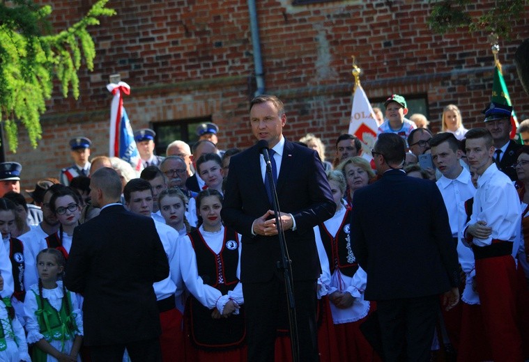 Sztum - spotkanie z prezydentem Andrzejem Dudą 