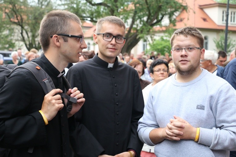 Początek pielgrzymki na Jasną Górę