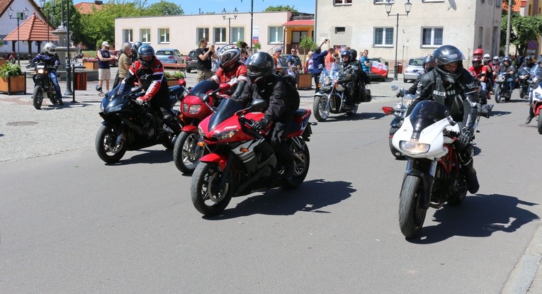 Motocykliści opanowali Tolkmicko